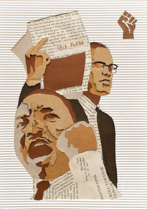 Peers in Protest - Martin Luther King and Malcolm X